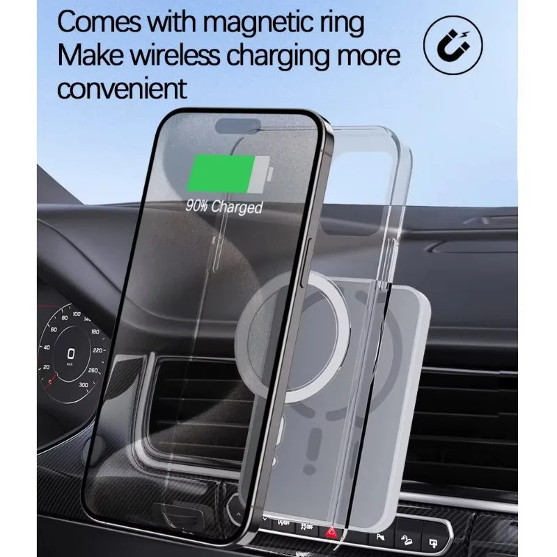 Premium Magnetic Wireless Fast Charger and Holder