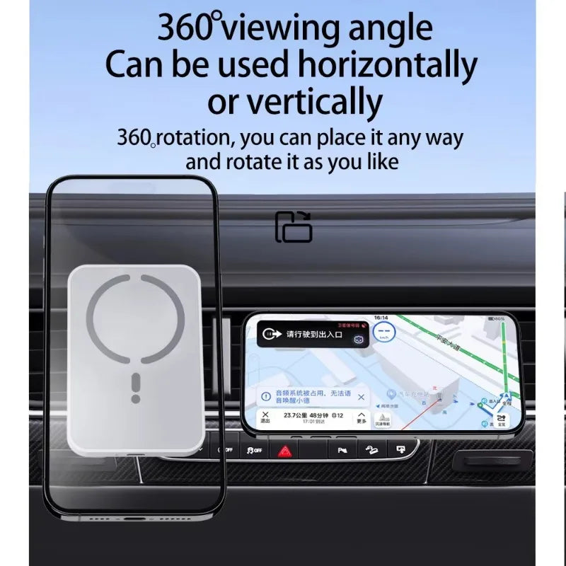 Premium Magnetic Wireless Fast Charger and Holder